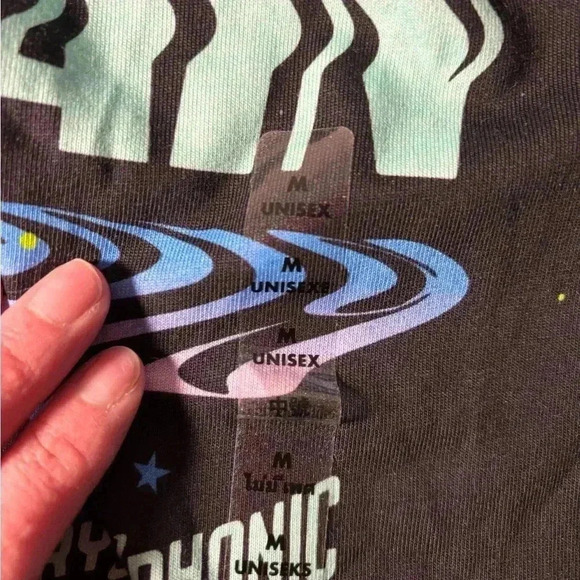 New with tags, unisex size medium Disney parks space mountain shirt, #K622 - Picture 4 of 5
